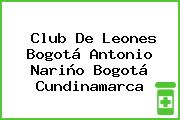 Club De Leones Bogotá Antonio Nariño Bogotá Cundinamarca