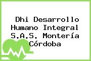 Dhi Desarrollo Humano Integral S.A.S. Montería Córdoba