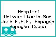 Hospital Universitario San José E.S.E. Popayán Popayán Cauca