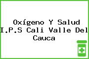Oxígeno Y Salud I.P.S Cali Valle Del Cauca