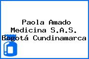 Paola Amado Medicina S.A.S. Bogotá Cundinamarca