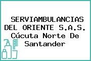 SERVIAMBULANCIAS DEL ORIENTE S.A.S. Cúcuta Norte De Santander