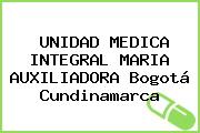 UNIDAD MEDICA INTEGRAL MARIA AUXILIADORA Bogotá Cundinamarca