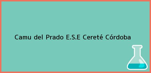 Teléfono, Dirección y otros datos de contacto para Camu del Prado E.S.E, Cereté, Córdoba, Colombia