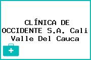 CLÍNICA DE OCCIDENTE S.A. Cali Valle Del Cauca