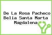 De La Rosa Pacheco Belia Santa Marta Magdalena