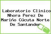 Laboratorio Clinico Nhora Perez De Mariño Cúcuta Norte De Santander
