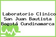 Laboratorio Clinico San Juan Bautista Bogotá Cundinamarca