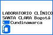 LABORATORIO CLÍNICO SANTA CLARA Bogotá Cundinamarca