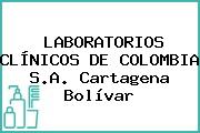 LABORATORIOS CLÍNICOS DE COLOMBIA S.A. Cartagena Bolívar