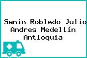 Sanin Robledo Julio Andres Medellín Antioquia