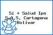 Si + Salud Ips S.A.S. Cartagena Bolívar