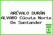 ARÉVALO DURÁN ALVARO Cúcuta Norte De Santander