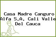 Casa Madre Canguro Alfa S.A. Cali Valle Del Cauca