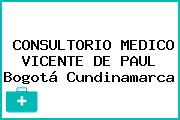 CONSULTORIO MEDICO VICENTE DE PAUL Bogotá Cundinamarca
