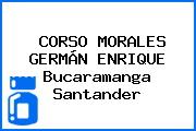 CORSO MORALES GERMÁN ENRIQUE Bucaramanga Santander