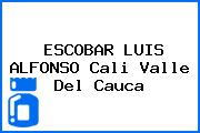 ESCOBAR LUIS ALFONSO Cali Valle Del Cauca