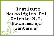 Instituto Neumológico Del Oriente S.A. Bucaramanga Santander