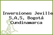 Inversiones Jeville S.A.S. Bogotá Cundinamarca