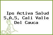 Ips Activa Salud S.A.S. Cali Valle Del Cauca