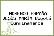 MORENCO ESPAÑA JESÚS MARÍA Bogotá Cundinamarca