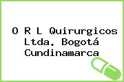 O R L Quirurgicos Ltda. Bogotá Cundinamarca