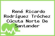 René Ricardo Rodríguez Tróchez Cúcuta Norte De Santander