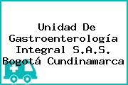 Unidad De Gastroenterología Integral S.A.S. Bogotá Cundinamarca