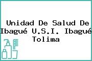 Unidad De Salud De Ibagué U.S.I. Ibagué Tolima
