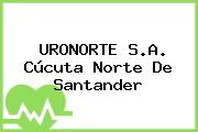 URONORTE S.A. Cúcuta Norte De Santander
