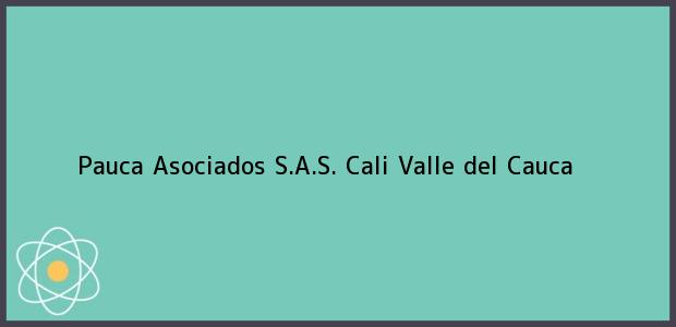 Teléfono, Dirección y otros datos de contacto para Pauca Asociados S.A.S., Cali, Valle del Cauca, Colombia