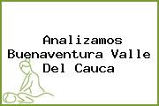 Analizamos Buenaventura Valle Del Cauca
