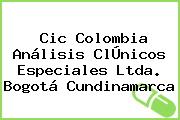 Cic Colombia Análisis ClÚnicos Especiales Ltda. Bogotá Cundinamarca