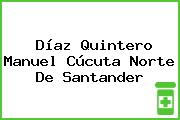 Díaz Quintero Manuel Cúcuta Norte De Santander