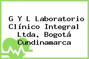 G Y L Laboratorio Clínico Integral Ltda. Bogotá Cundinamarca