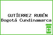 GUTÍERREZ RUBÉN Bogotá Cundinamarca