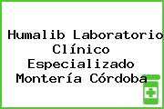 Humalib Laboratorio Clínico Especializado Montería Córdoba