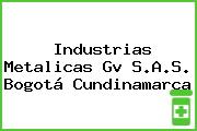 Industrias Metalicas Gv S.A.S. Bogotá Cundinamarca