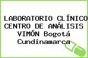 LABORATORIO CLÍNICO CENTRO DE ANÁLISIS VIMÓN Bogotá Cundinamarca