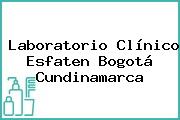 Laboratorio Clínico Esfaten Bogotá Cundinamarca