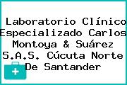 Laboratorio Clínico Especializado Carlos Montoya & Suárez S.A.S. Cúcuta Norte De Santander