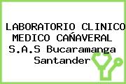 LABORATORIO CLINICO MEDICO CAÑAVERAL S.A.S Bucaramanga Santander