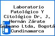 Laboratorio Patológico Y Citológico Dr. J. Hernán Zárate Galeano Ltda. Bogotá Cundinamarca