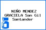 NIÑO MENDEZ GRACIELA San Gil Santander