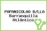 PAPANICOLAO B/LLA Barranquilla Atlántico
