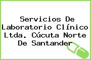Servicios De Laboratorio Clínico Ltda. Cúcuta Norte De Santander