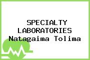 SPECIALTY LABORATORIES Natagaima Tolima