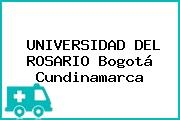 UNIVERSIDAD DEL ROSARIO Bogotá Cundinamarca