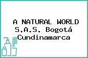 A NATURAL WORLD S.A.S. Bogotá Cundinamarca