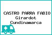 CASTRO PARRA FABIO Girardot Cundinamarca
